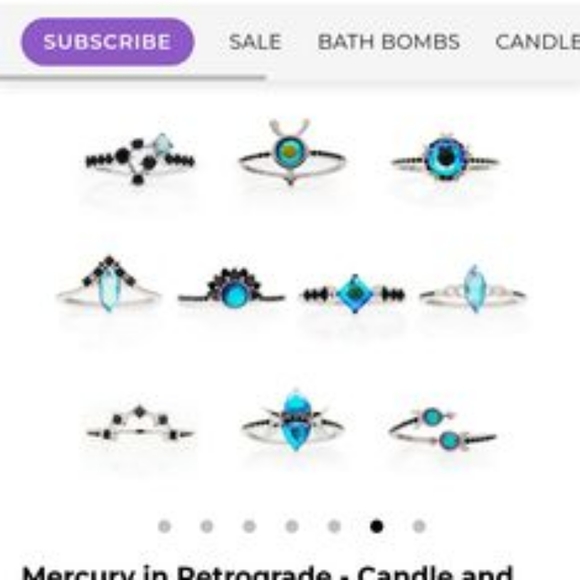 Fragrant Jewels Mercury in Retrograde Bath Bomb - Picture 4 of 5